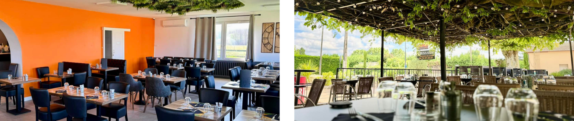 Le restaurant - L’Hexa-Gône - restaurant VILLETTE-DE-VIENNE - meilleur restaurant VILLETTE-DE-VIENNE